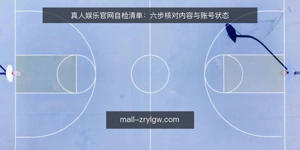 真人娱乐官网自检清单:六步核对内容与账号状态 — 核对账号登录与权限 配图